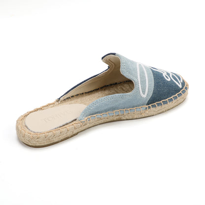 W-S966 Denim Blue Espadrilles
