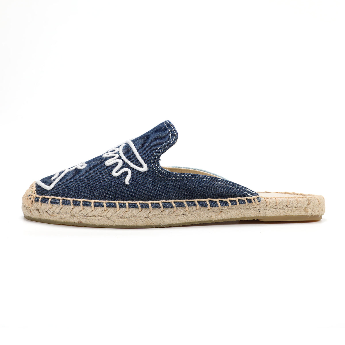 W-S966 Denim Blue Espadrilles