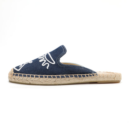 W-S966 Denim Blue Espadrilles