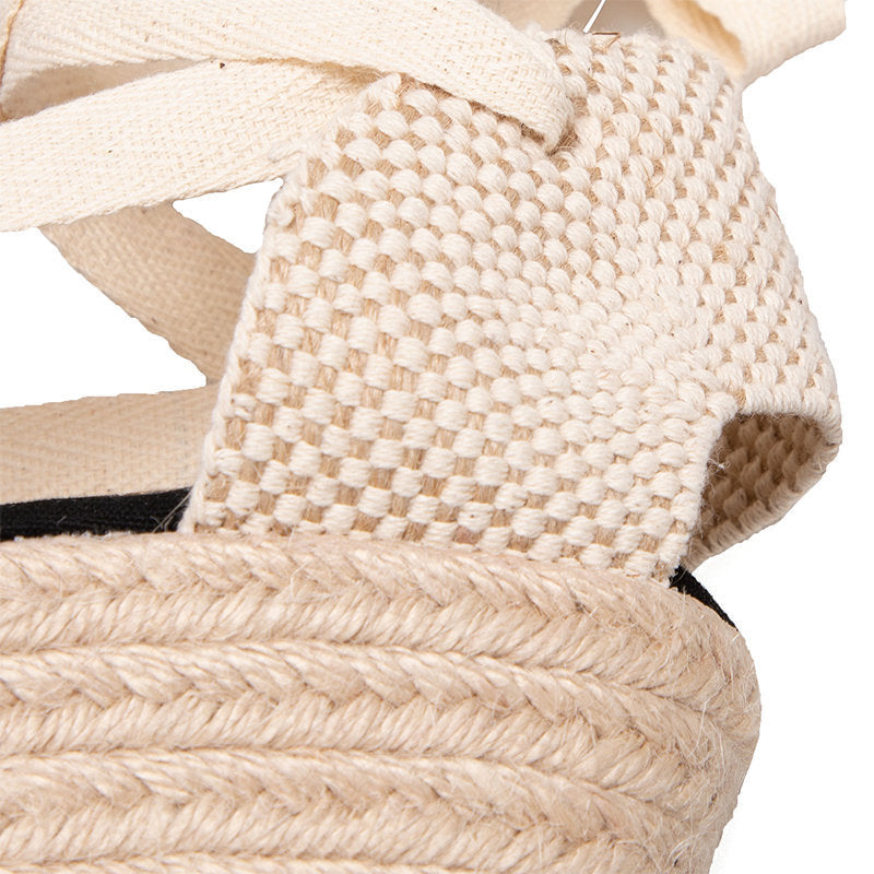 W S974 Black Sole Beige Strap