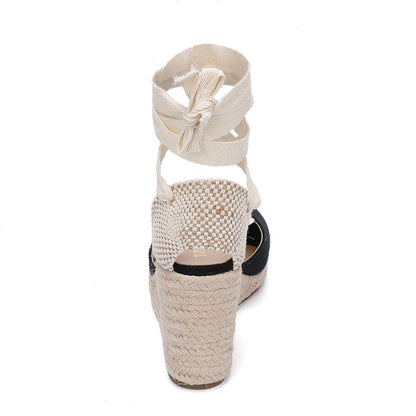 W S976 Black Sole Beige Strap