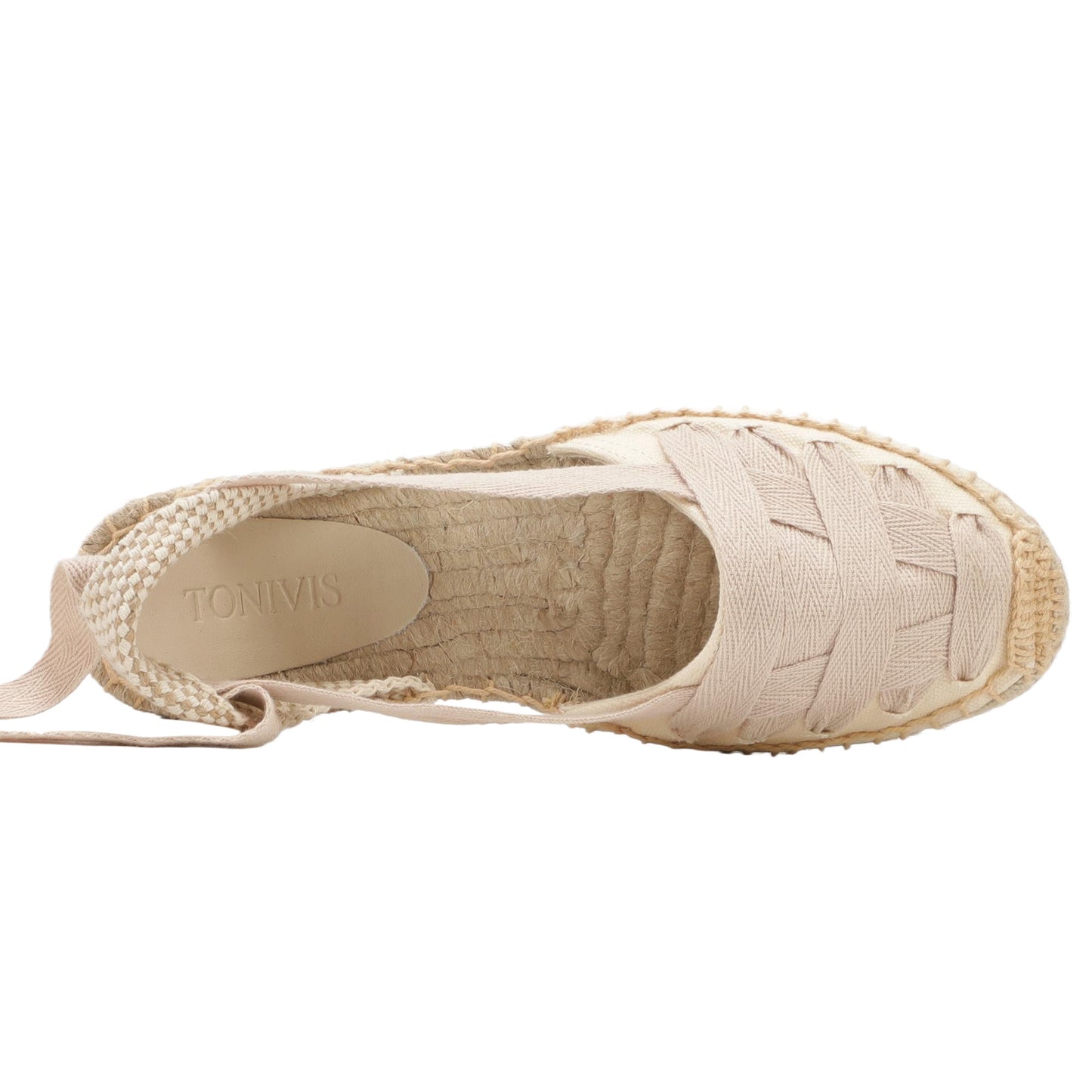 Women's Lace-Up Espadrille Flats  Closed Toe Summer Sandals