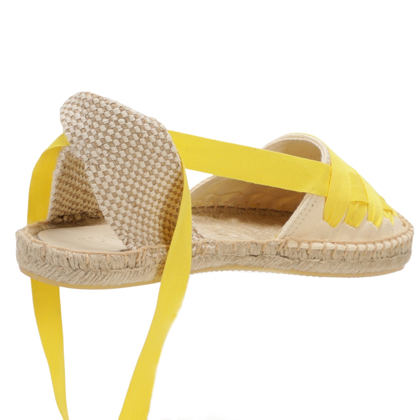 Women's Lace-Up Espadrille Flats  Closed Toe Summer Sandals