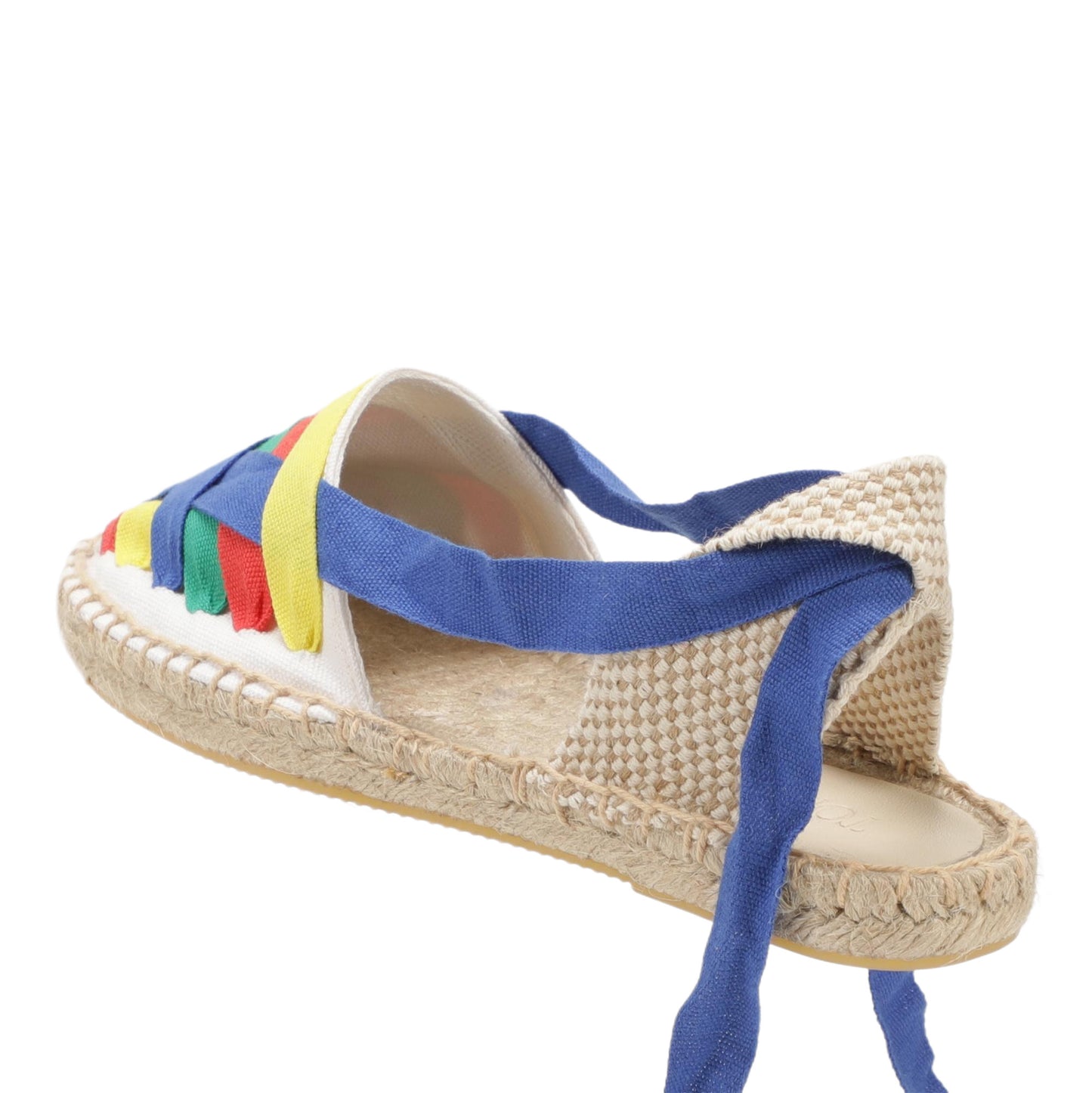 Women's Lace-Up Espadrille Flats  Closed Toe Summer Sandals