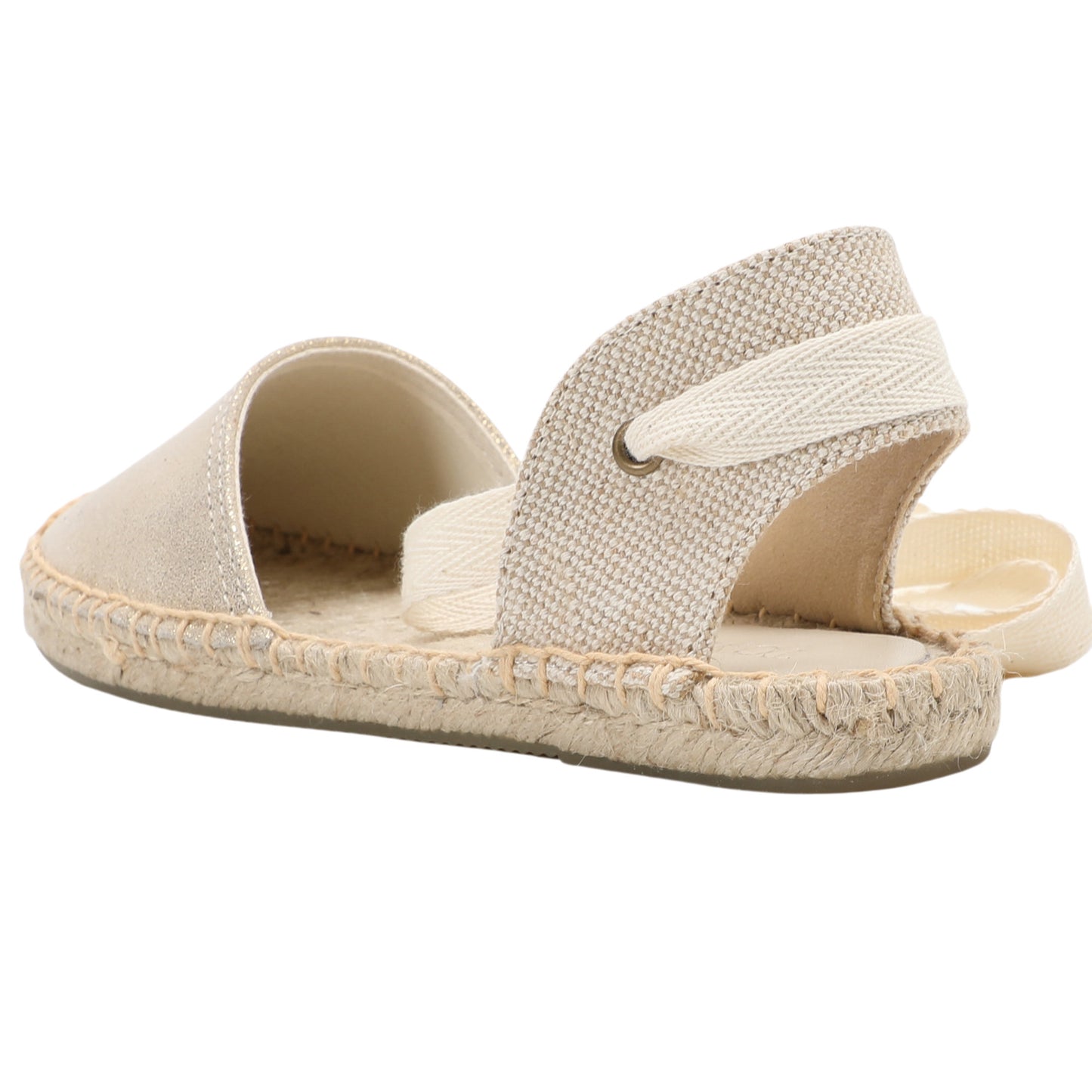 TONIVIS Women's Leather Espadrille Flats