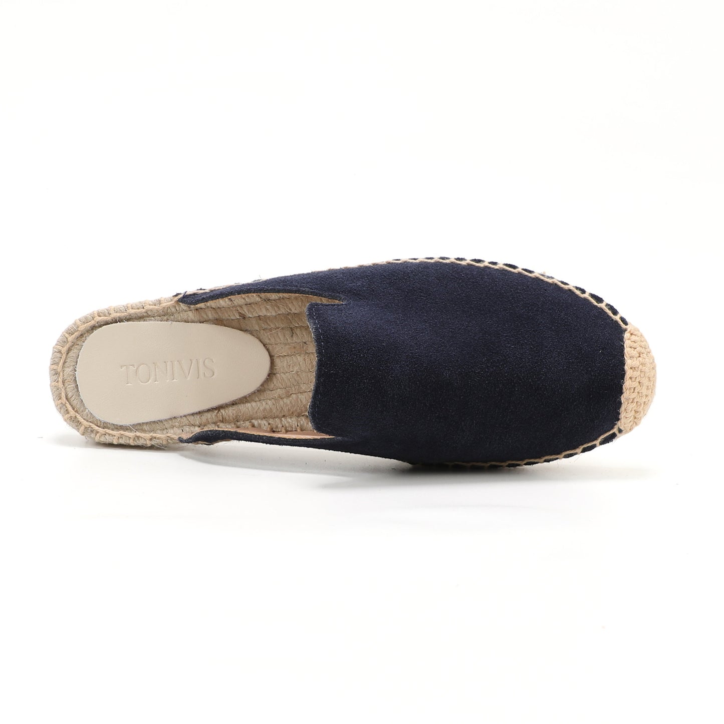 Women's Suede Espadrille Mule Flats | Comfortable Summer Slip-On Shoes