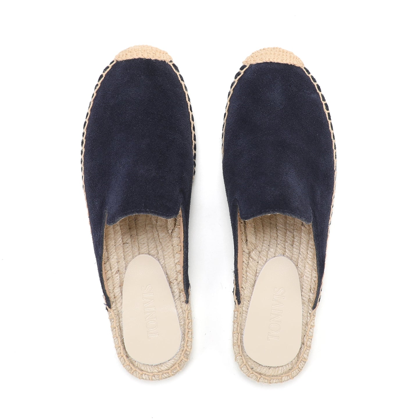 Women's Suede Espadrille Mule Flats | Comfortable Summer Slip-On Shoes