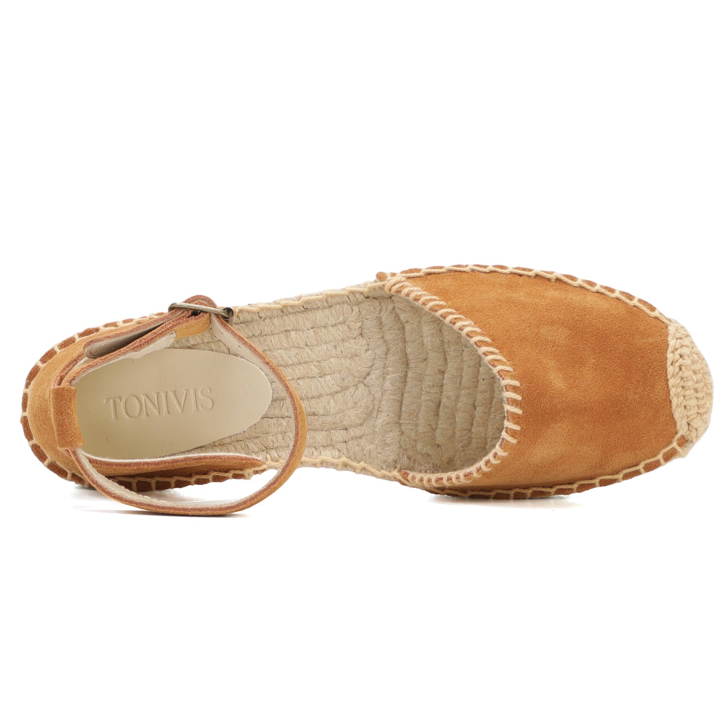 Women's Suede Ankle Strap Espadrille Sandals | Summer Flat Shoes