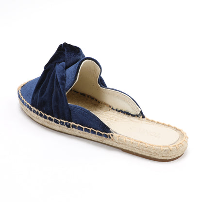 Women's Bow Knot Mule Espadrilles | Summer Slip-On Flats