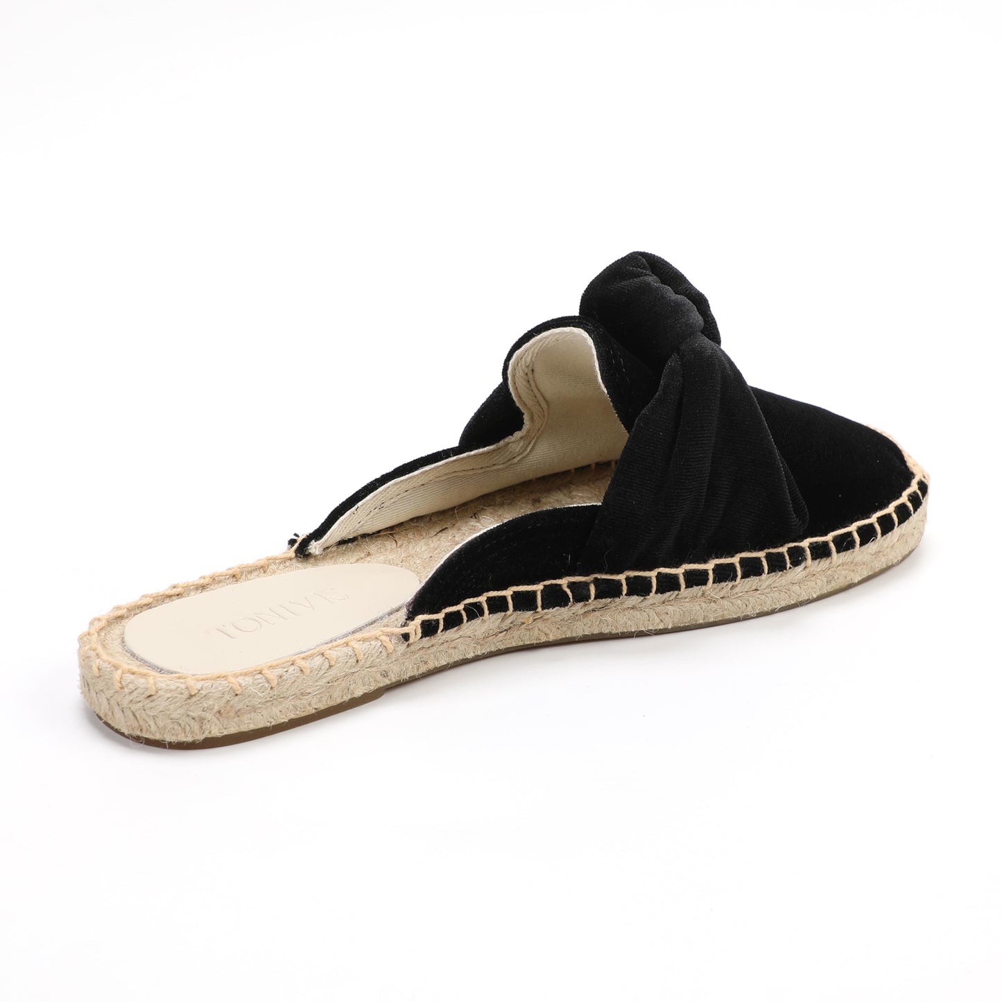 Women's Bow Knot Mule Espadrilles | Summer Slip-On Flats