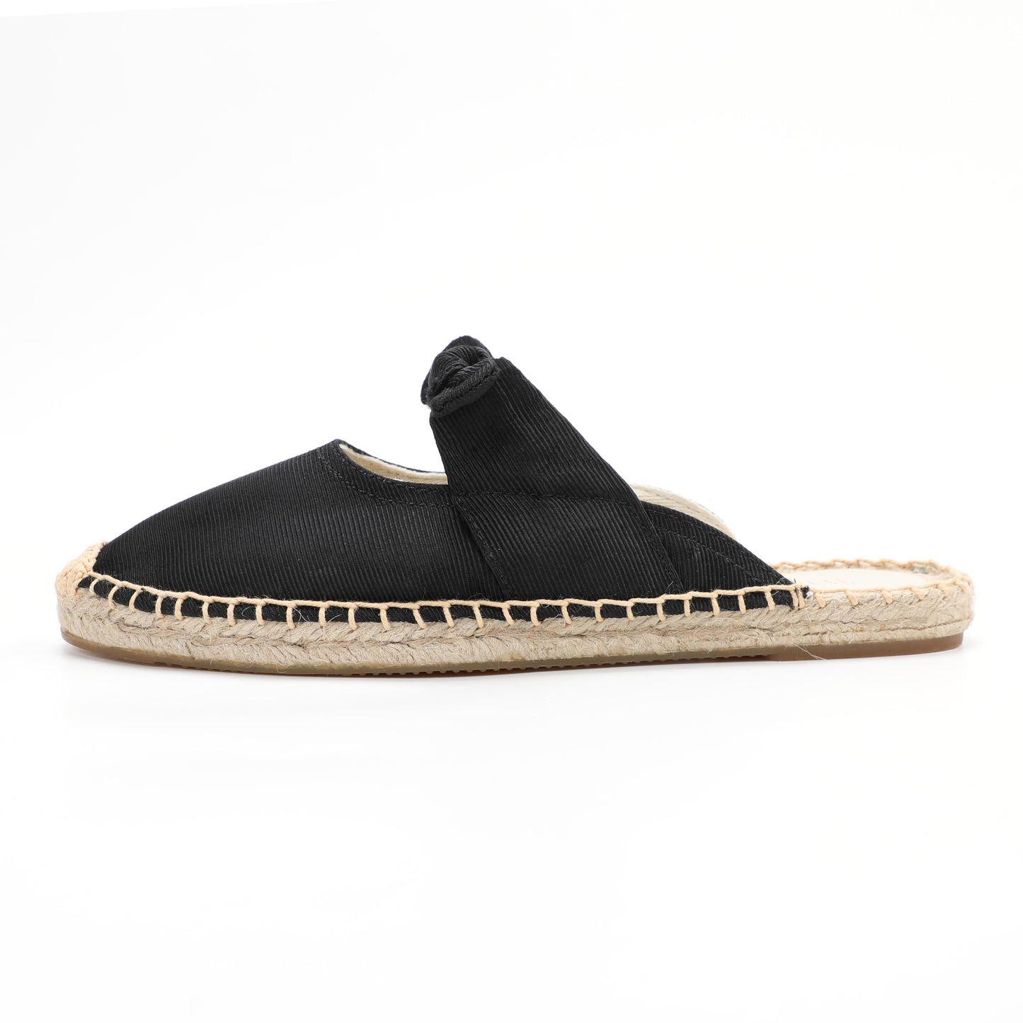Women's Bow Knot Mule Espadrilles | Summer Slip-On Flats