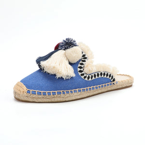 Blue Pom Pom