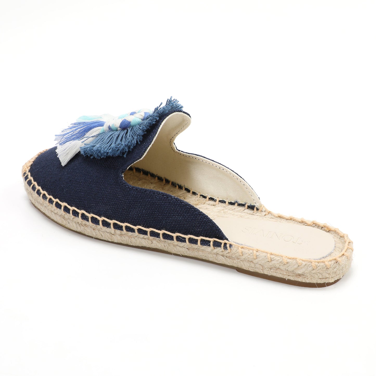 Women's Bohemian Pom Pom Mule Espadrilles | Summer Resort Flats