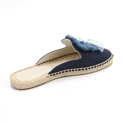 Women's Bohemian Pom Pom Mule Espadrilles | Summer Resort Flats