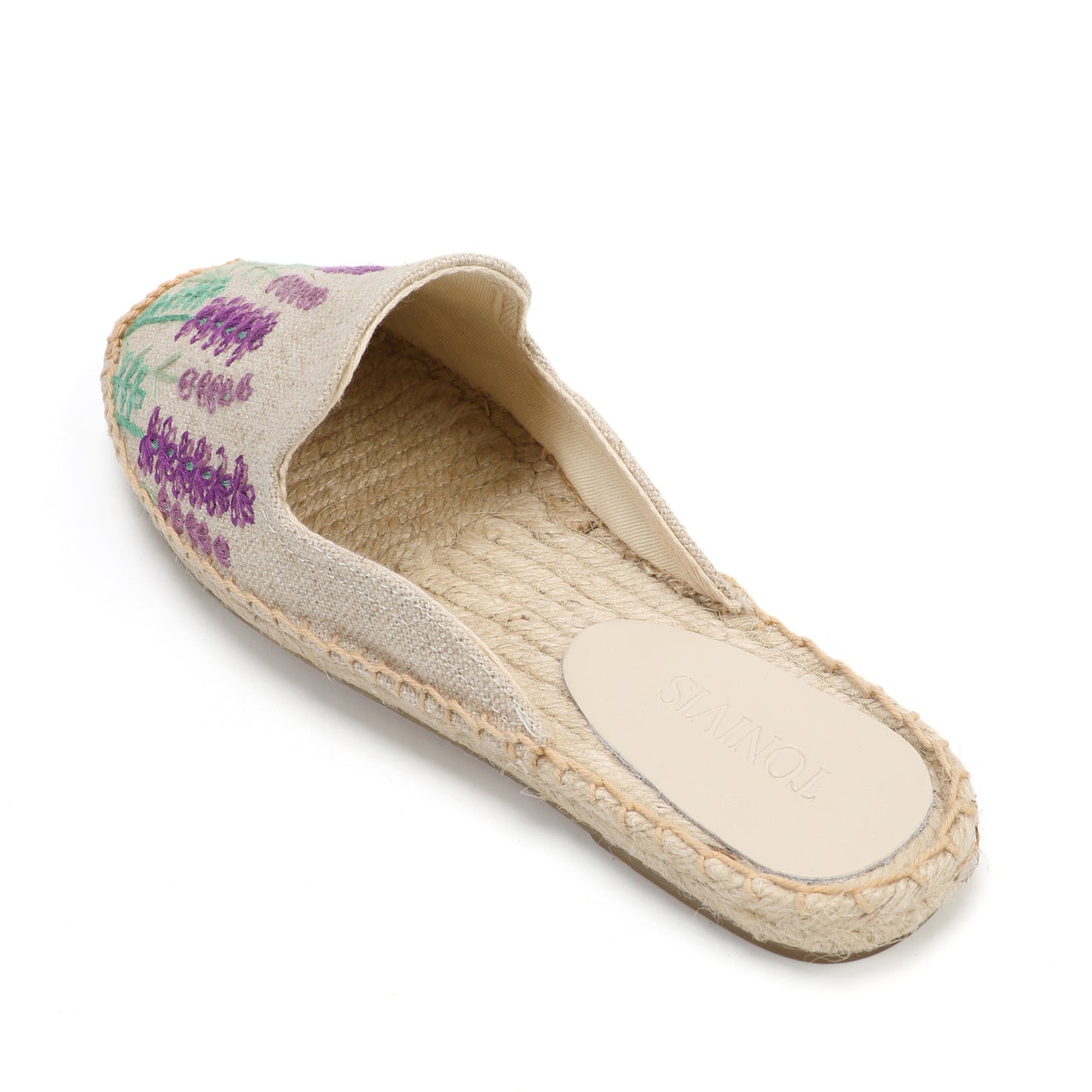 Women's Wildflower Embroidered Espadrille Mules | Casual Summer Flats