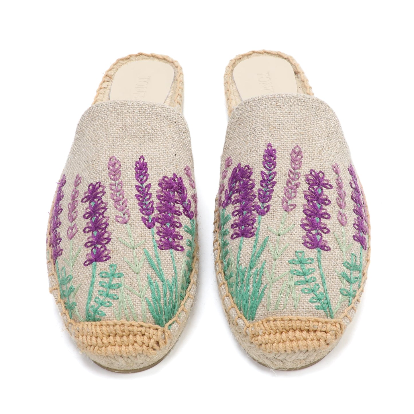 Women's Wildflower Embroidered Espadrille Mules | Casual Summer Flats