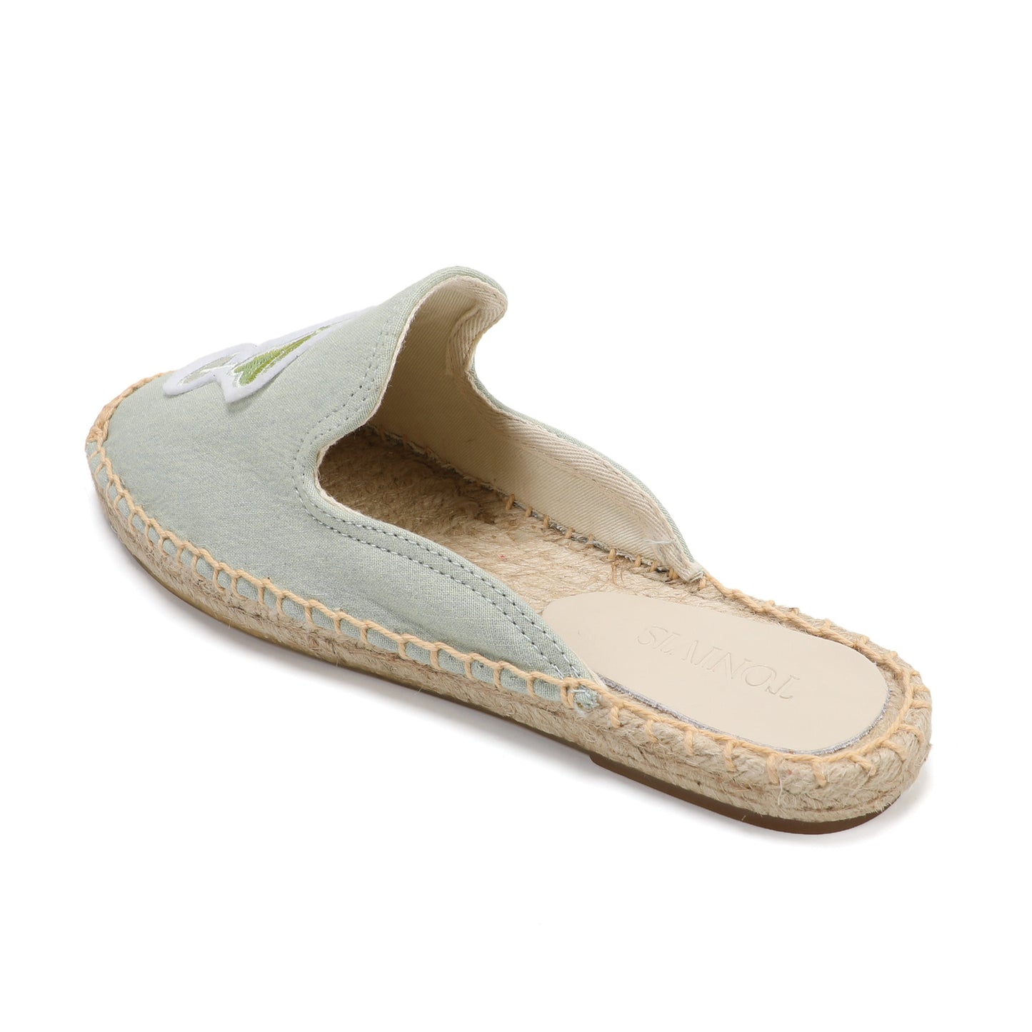 Playful Embroidered Espadrille Mules for Women | TONIVIS