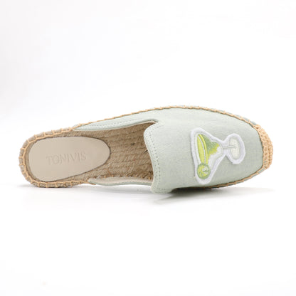 Playful Embroidered Espadrille Mules for Women | TONIVIS