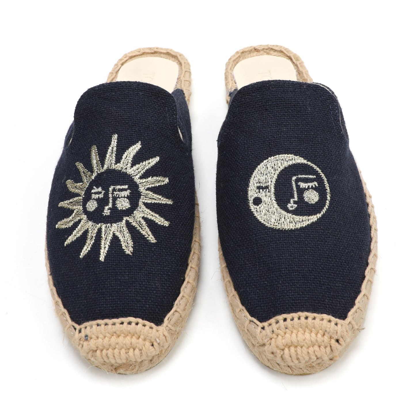 Playful Embroidered Espadrille Mules for Women | TONIVIS