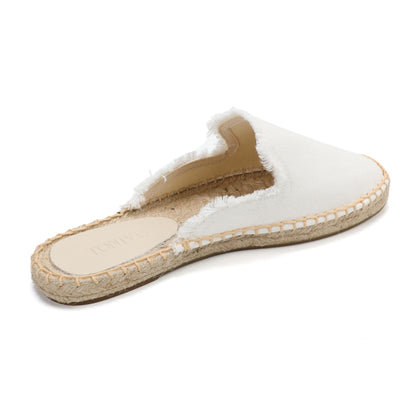 Women's Wool & Denim Espadrille Mules