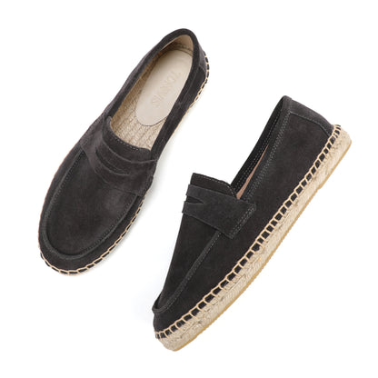 Women’s Suede Penny Espadrilles