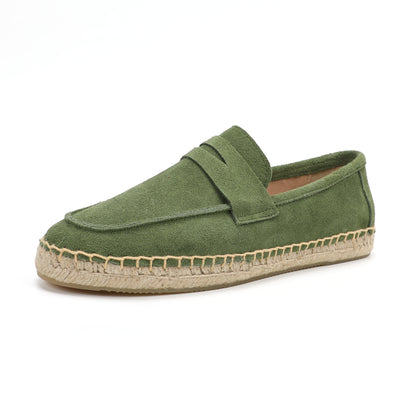 Women’s Suede Penny Espadrilles