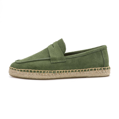 Women’s Suede Penny Espadrilles