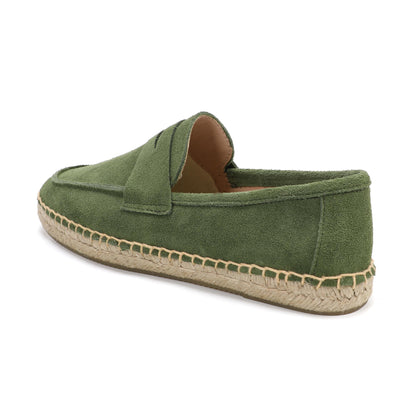 Women’s Suede Penny Espadrilles