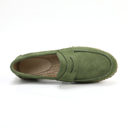 Women’s Suede Penny Espadrilles