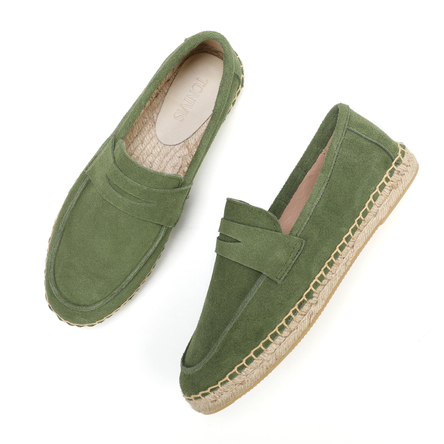Women’s Suede Penny Espadrilles